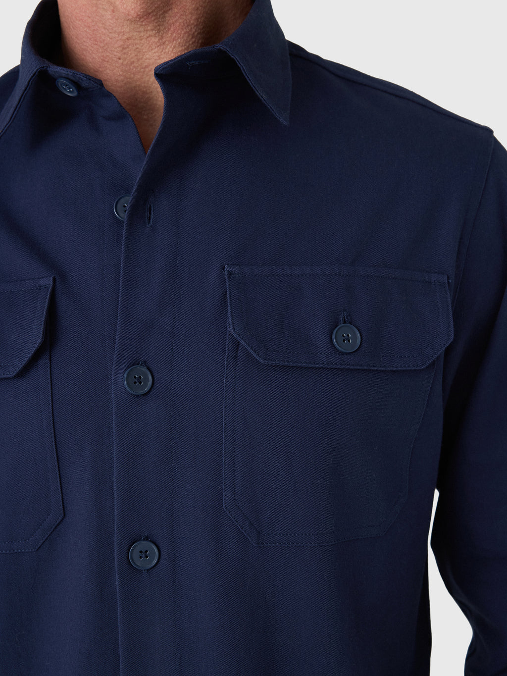 Mizzen+Main Men's Warren Overshirt - Saint Bernard