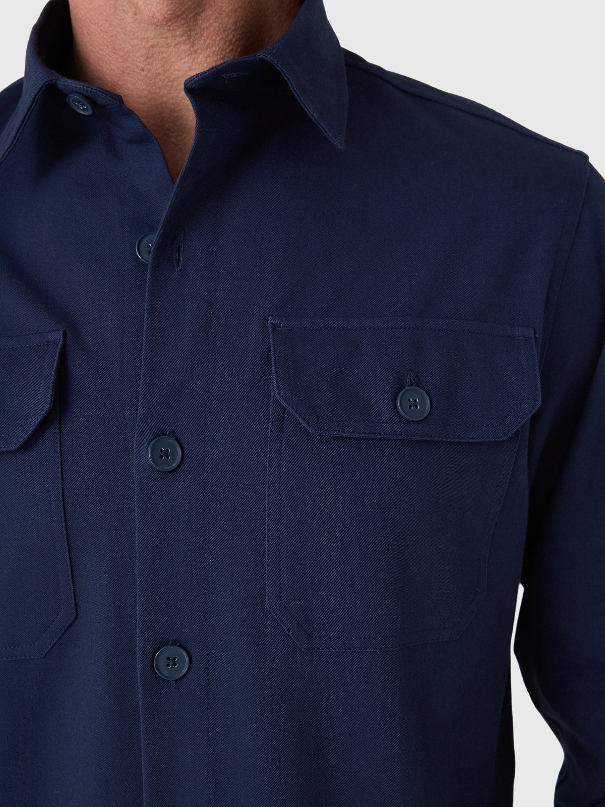 Mizzen+Main Men's Warren Overshirt - Saint Bernard