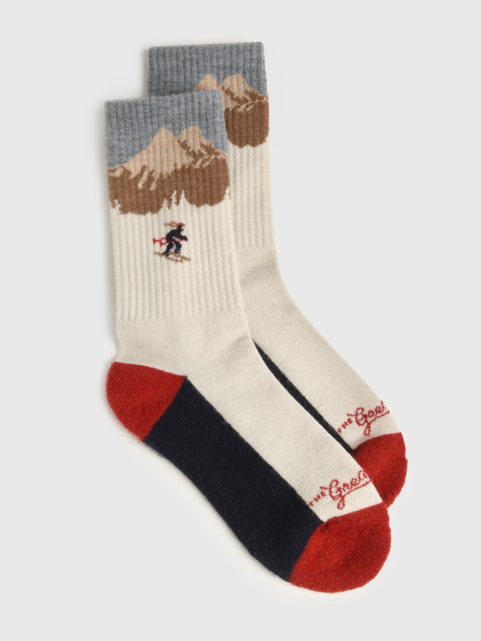 The Great Outdoors Women's The Ridge Runner Socks - Saint Bernard