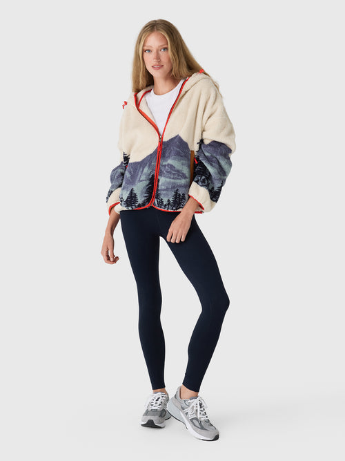 The Great Outdoors Women's The Plush Horizon Full Zip Jacket - Saint Bernard