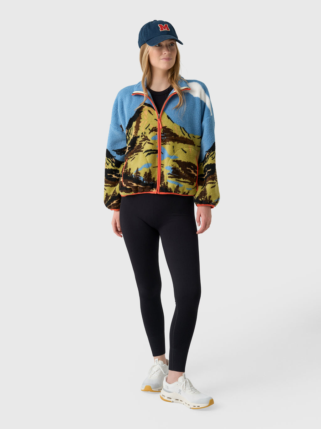 The Great Women's The Plush Terrain Full-Zip Jacket - Saint Bernard