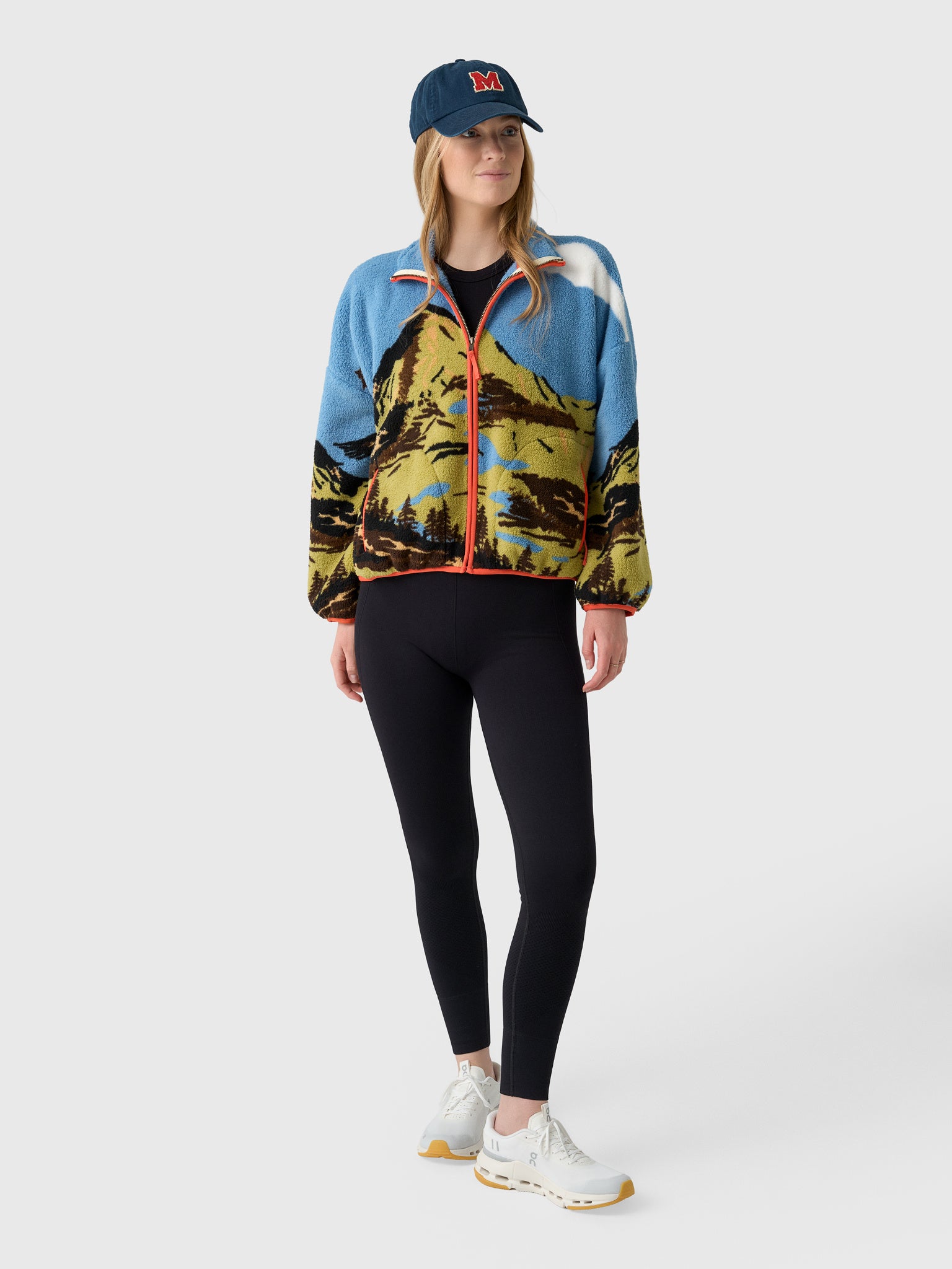 The Great Women's The Plush Terrain Full-Zip Jacket - Saint Bernard