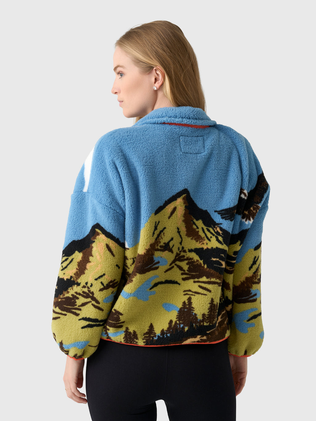 The Great Women's The Plush Terrain Full-Zip Jacket - Saint Bernard