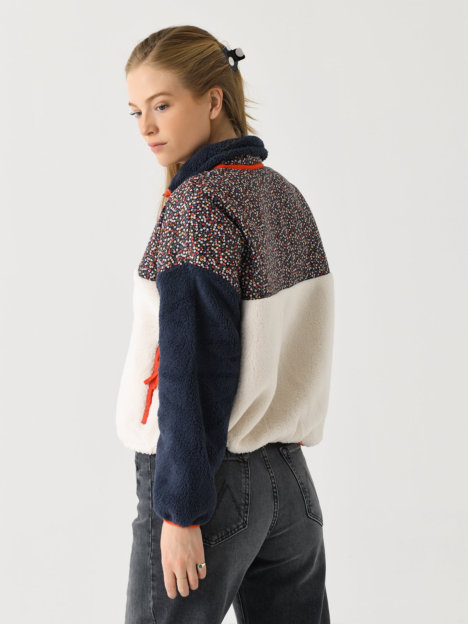 The Great Outdoors Women's The Plush Colorblock Terrain Half-Zip