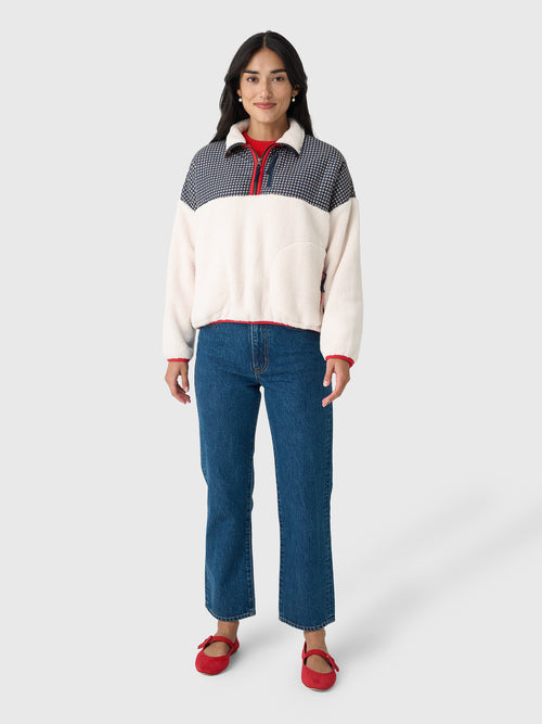 The Great Outdoors Women's The Print-Mix Plush Terrain Half-Zip