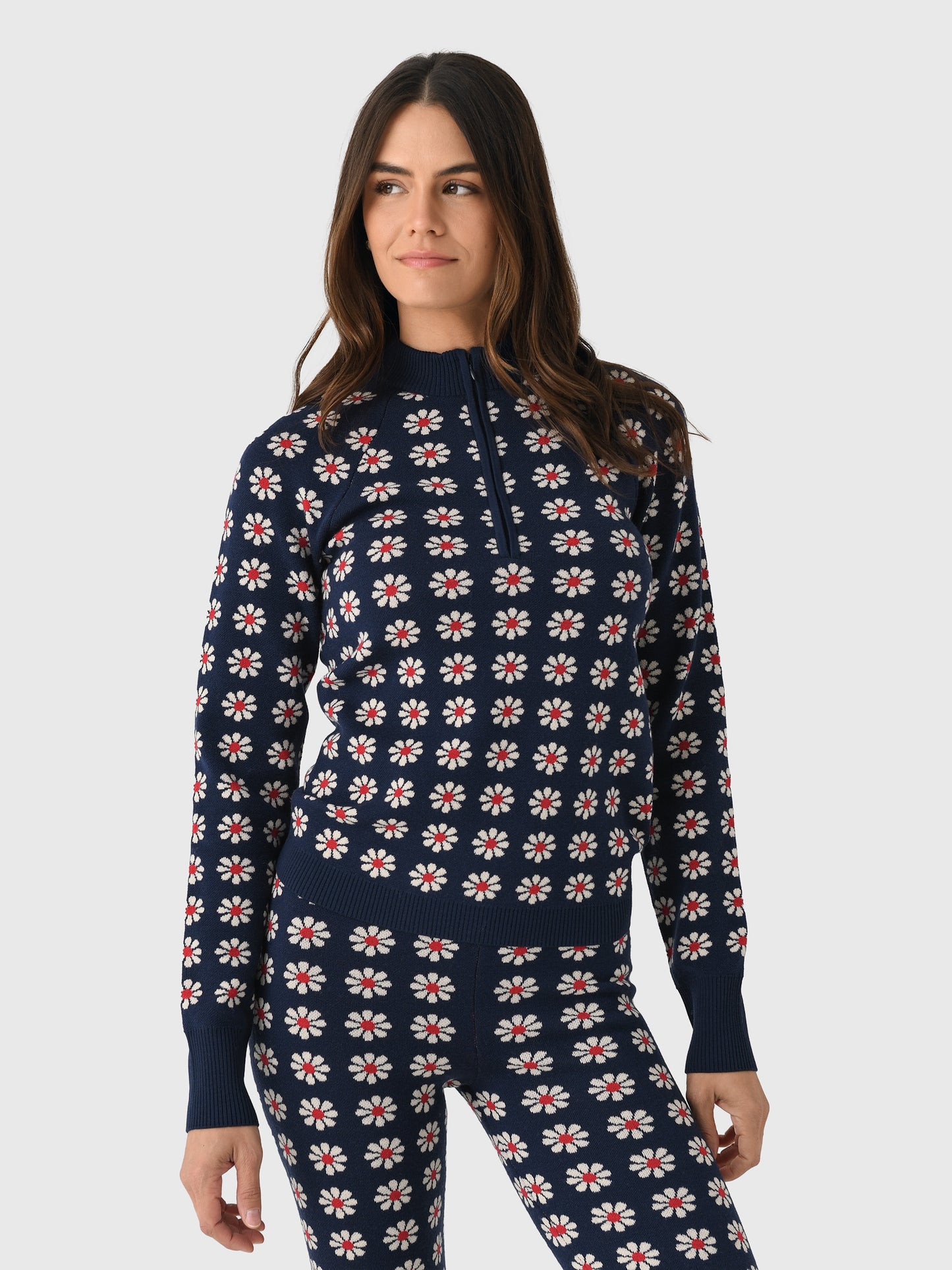 The Great Outdoors Women's The Merino Quarter-Zip - Saint Bernard