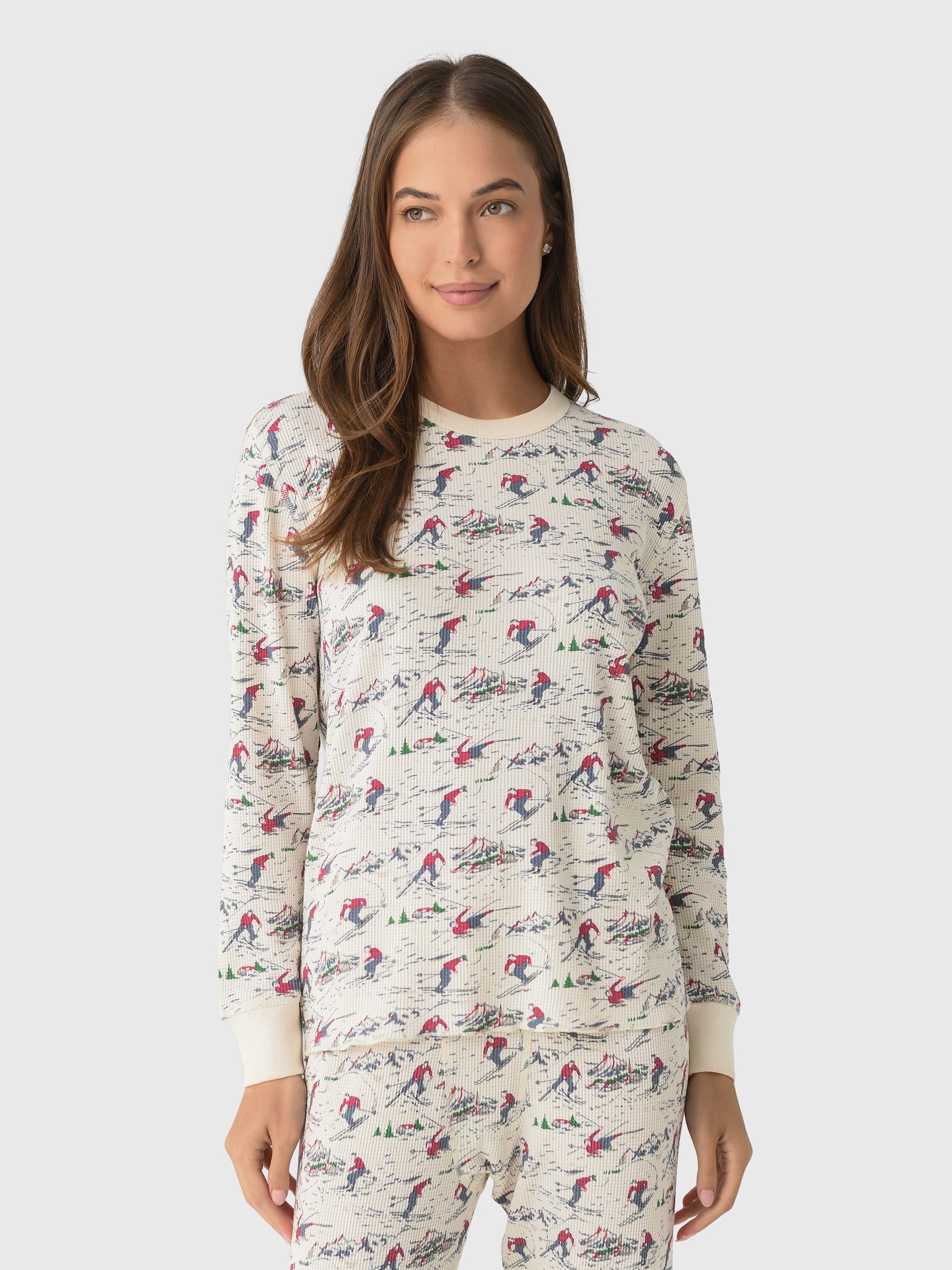 The Great Outdoors Women's The Classic Crew Thermal Top - Saint Bernard