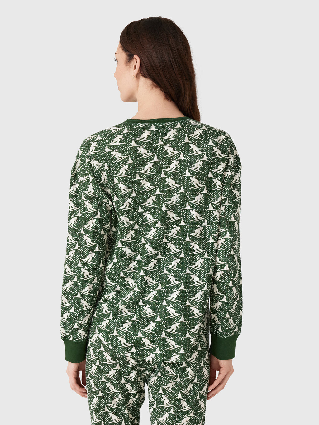 The Great Outdoors Women's The Slope Henley - Saint Bernard