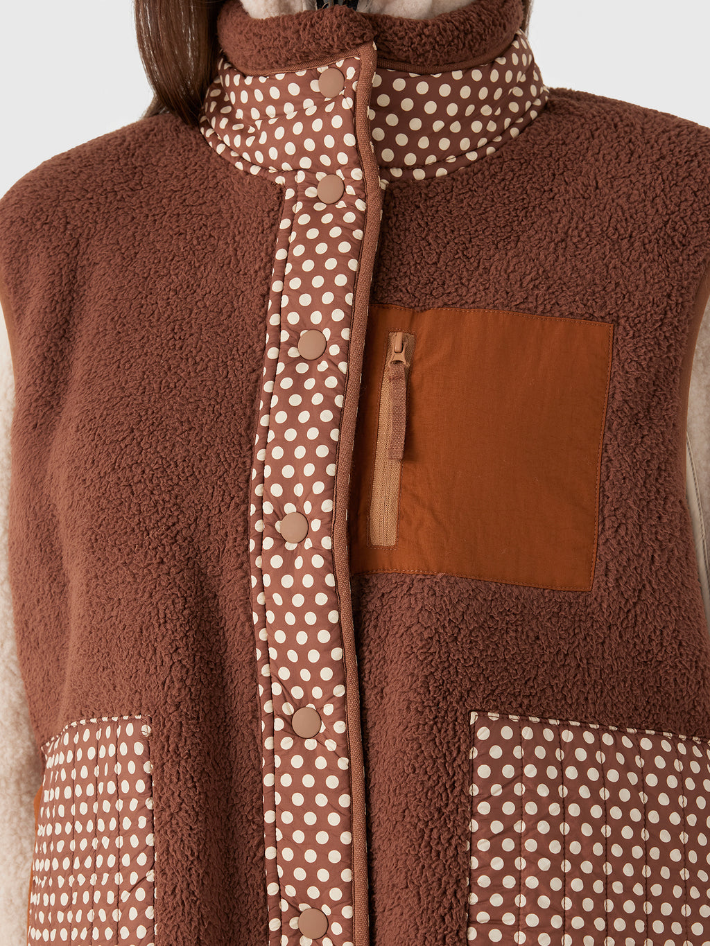 The Great Outdoors Women's The Plush Crosswind Vest - Saint Bernard