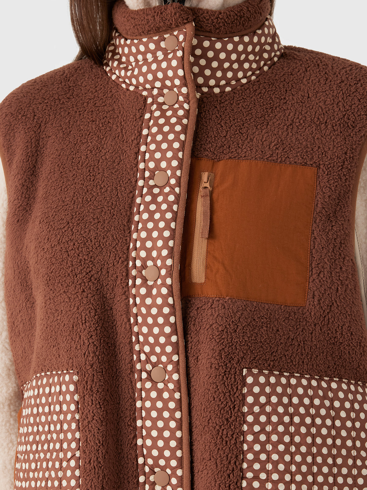 The Great Outdoors Women's The Plush Crosswind Vest - Saint Bernard