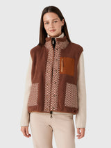 The Great Outdoors Women's The Plush Crosswind Vest - Saint Bernard