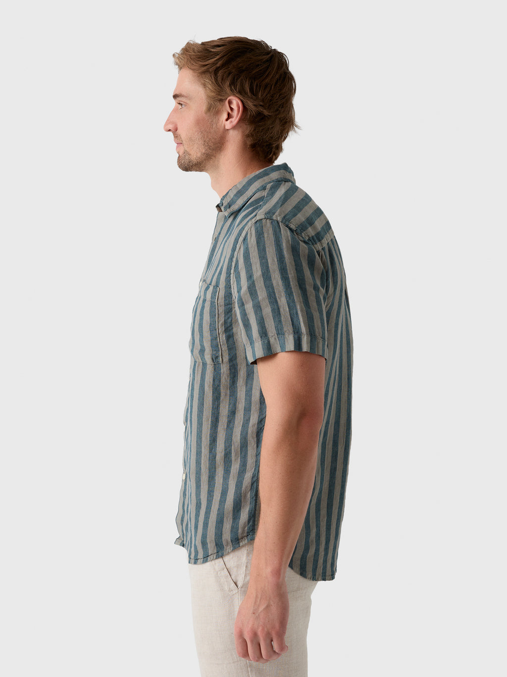 Alex Crane Men's Ola Shirt - Saint Bernard