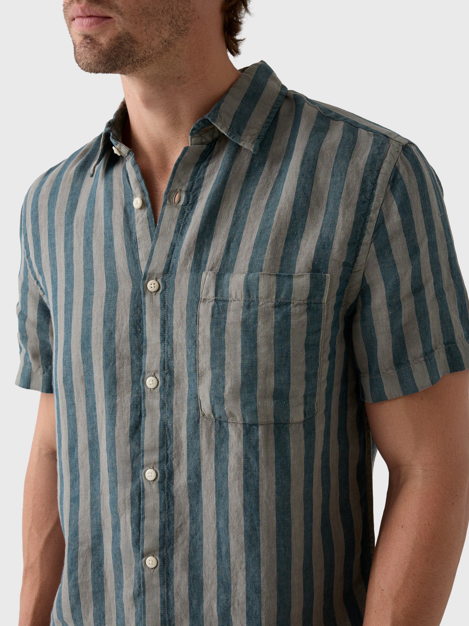 Alex Crane Men's Ola Shirt - Saint Bernard