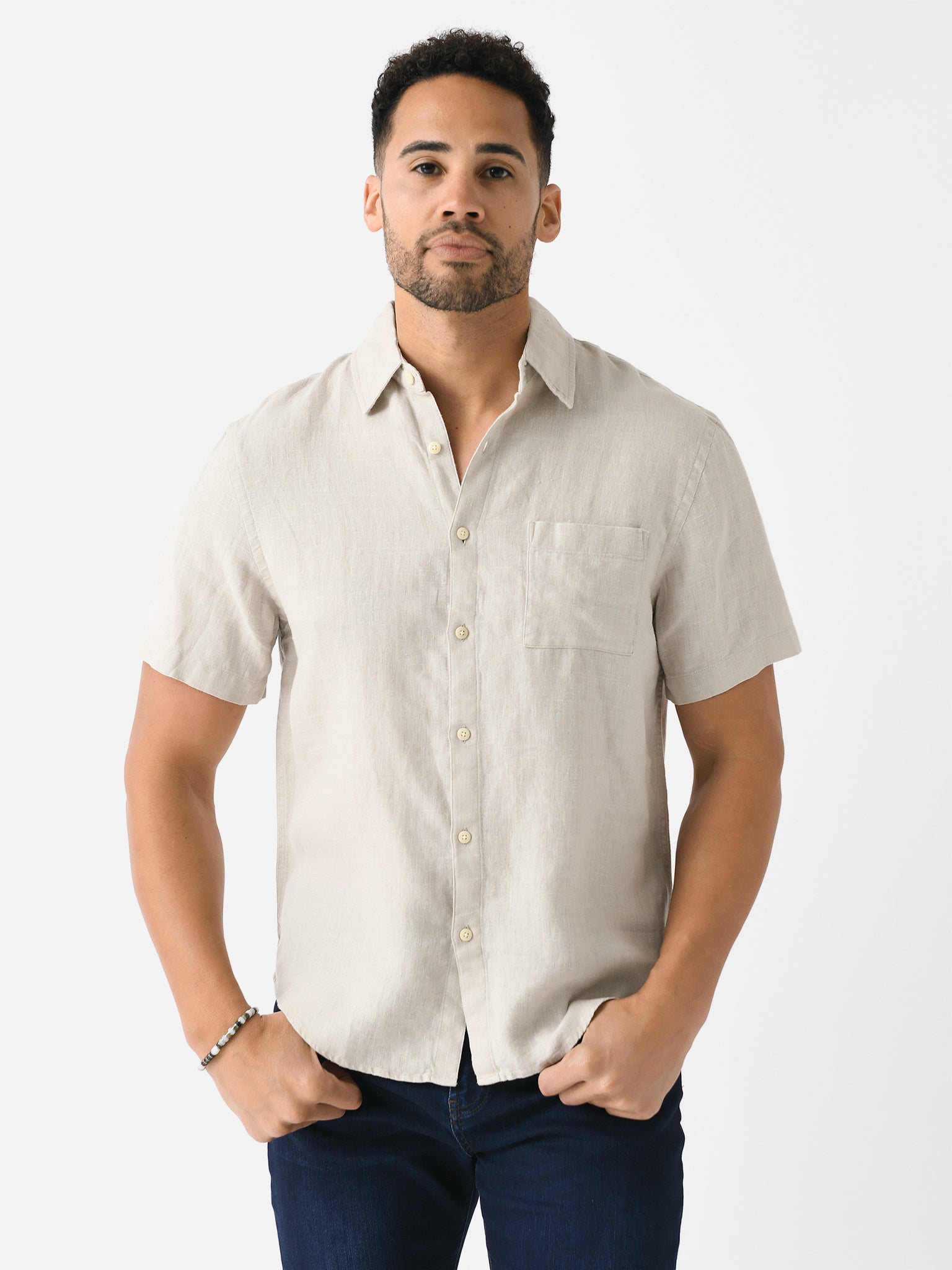 Alex Crane Men's Ola Shirt - Saint Bernard