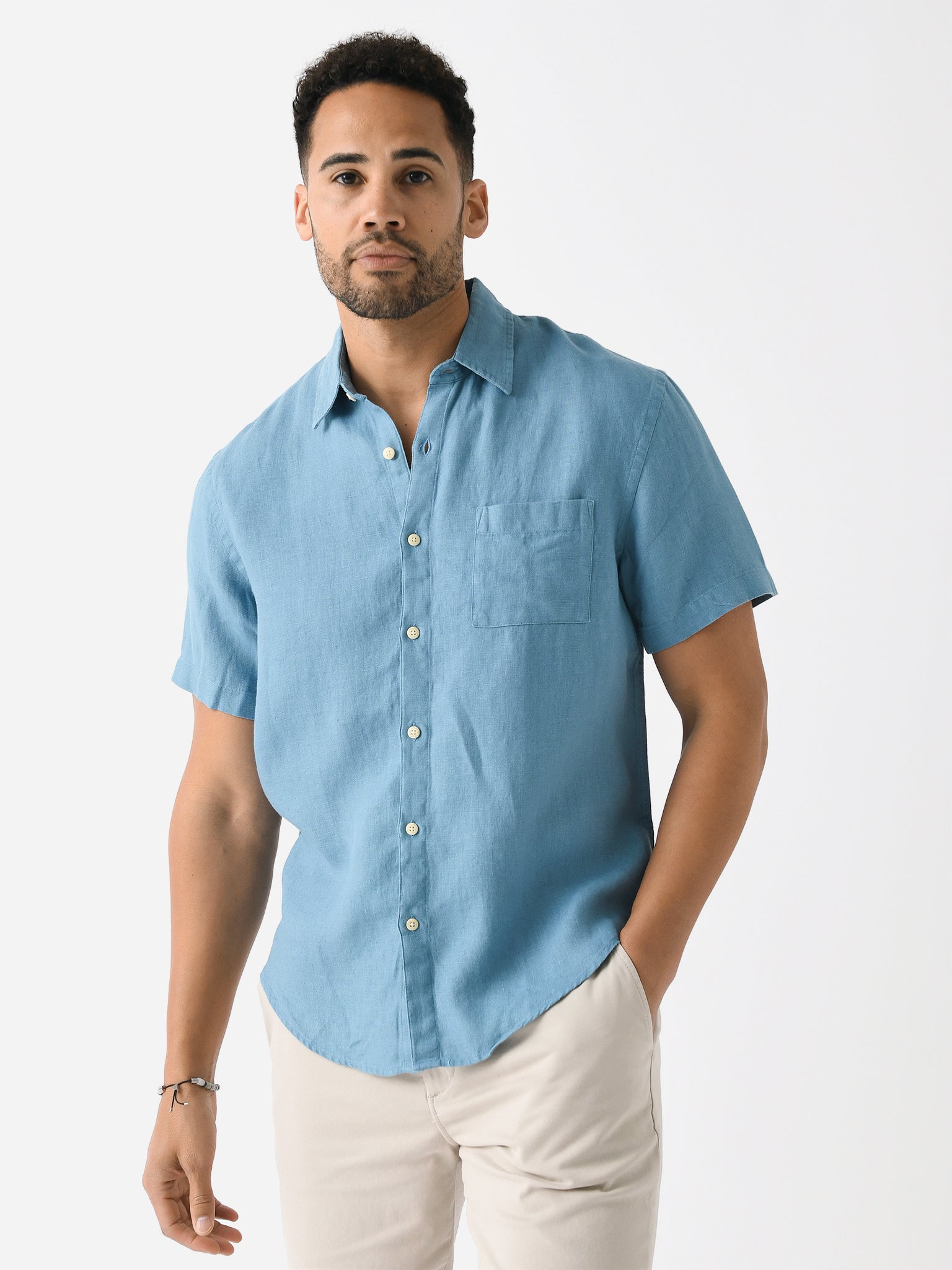 Alex Crane Men's Ola Shirt - Saint Bernard