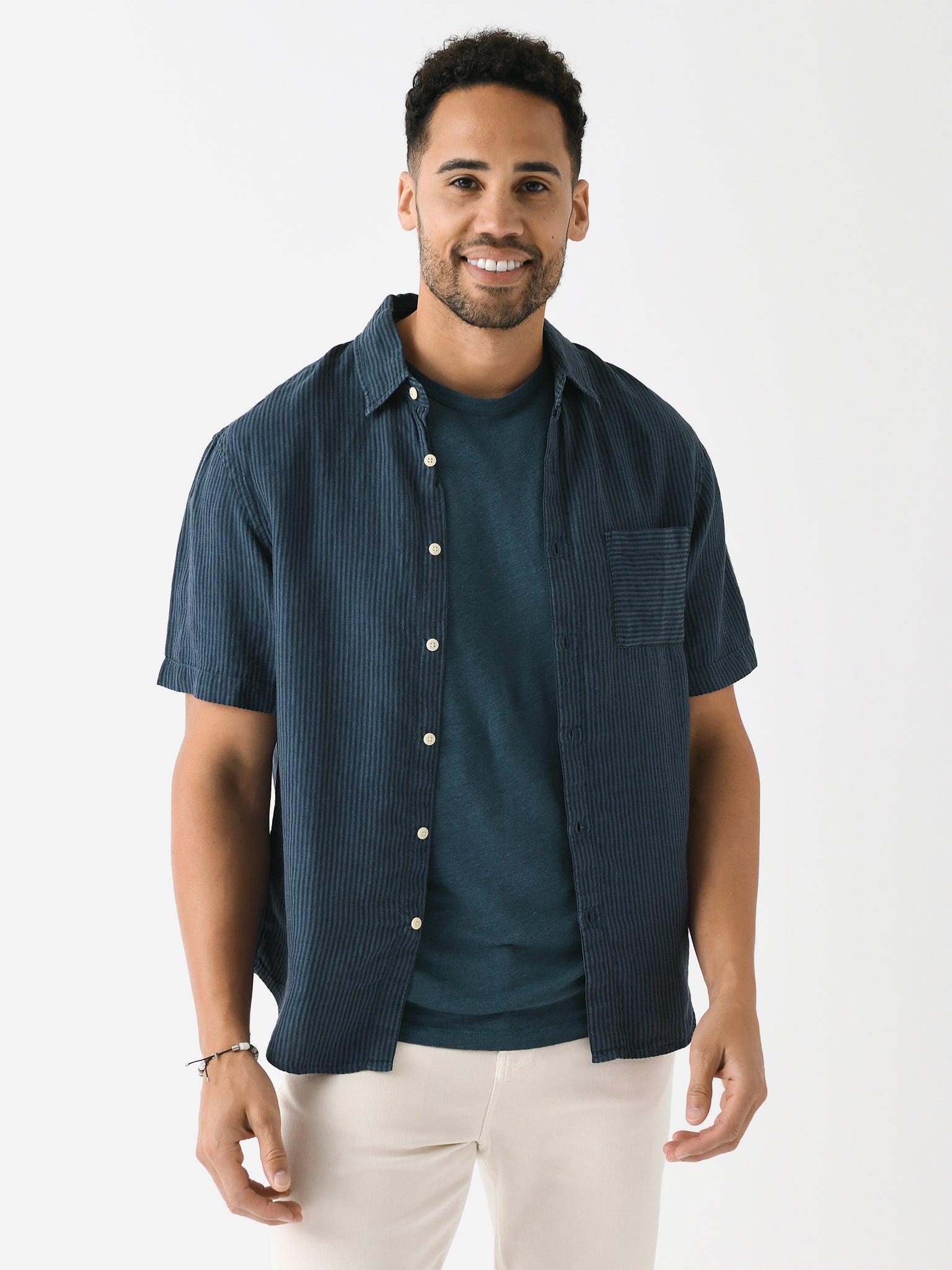 Alex Crane Men's Ola Shirt - Saint Bernard