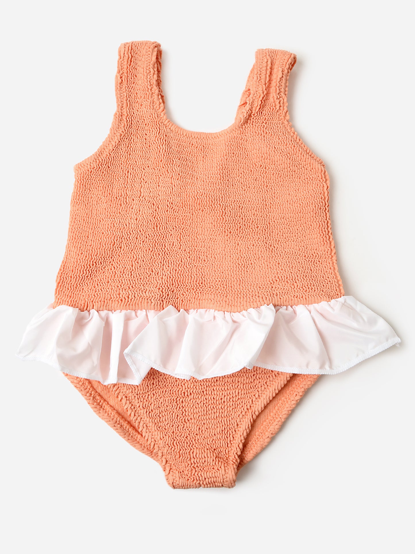 Bermies Girls' Stretch One-Piece Swimsuit - Saint Bernard
