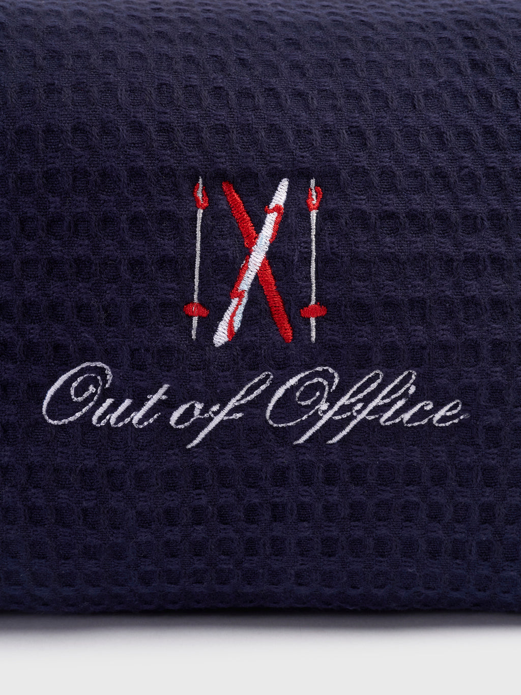 OOO SKIING WAFFLE POUCHxNAVY-alt3