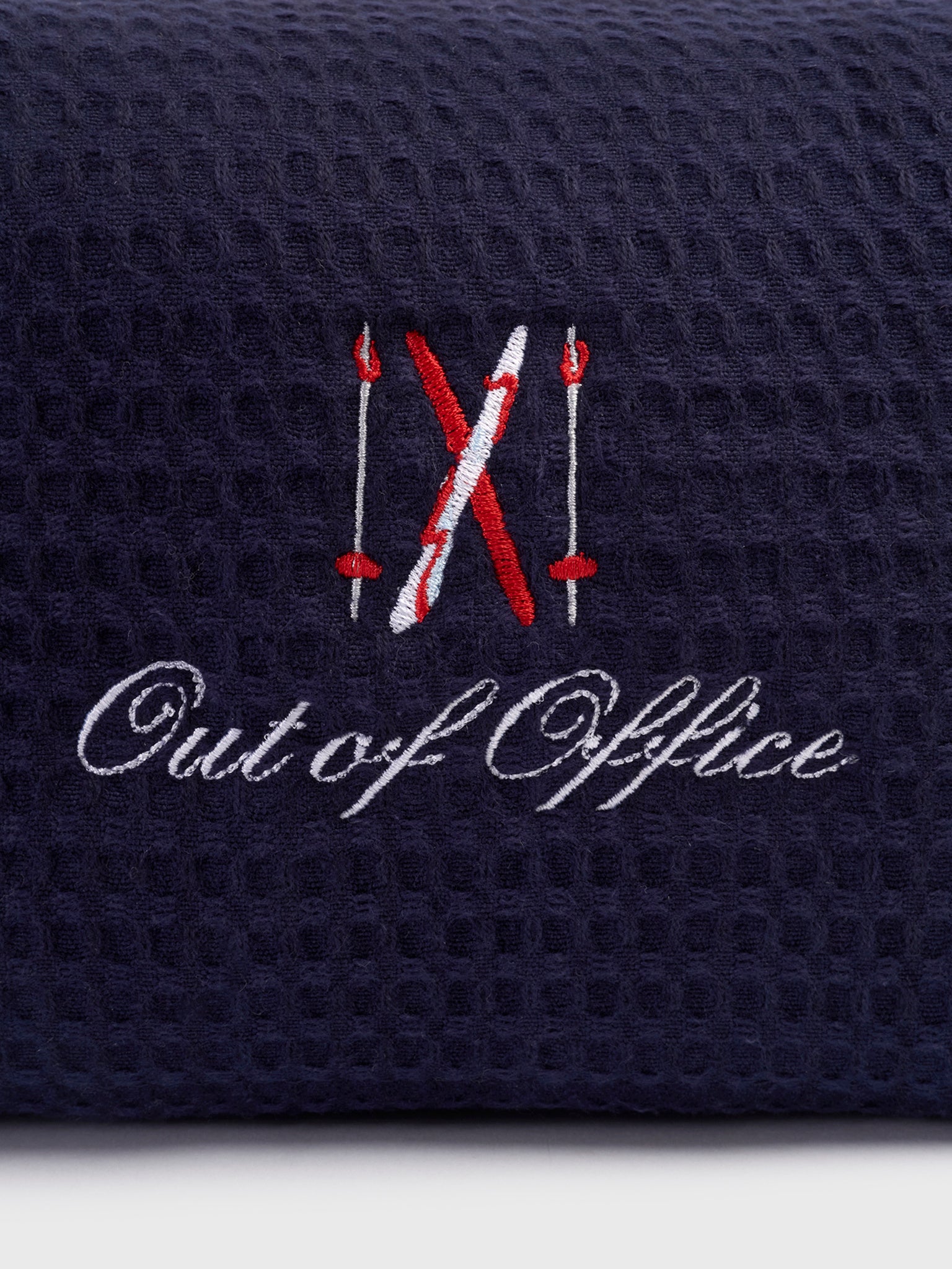 OOO SKIING WAFFLE POUCHxNAVY-alt3
