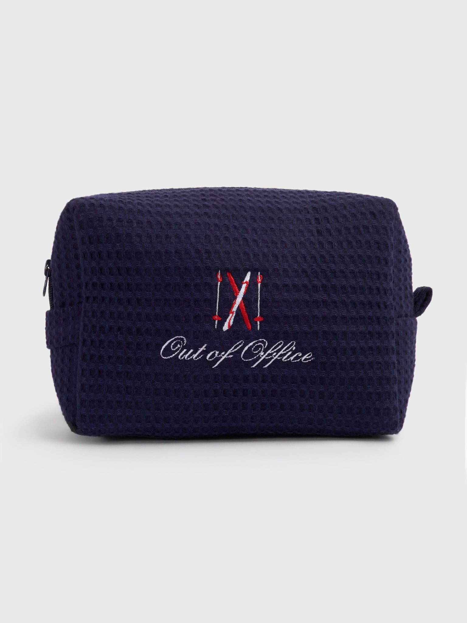 Abbode Out of Office Skiing Waffle Pouch - Saint Bernard