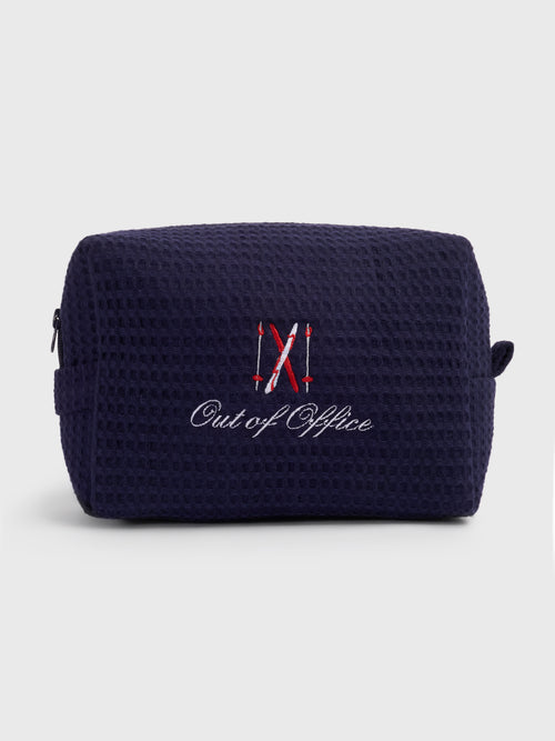 Abbode Out of Office Skiing Waffle Pouch