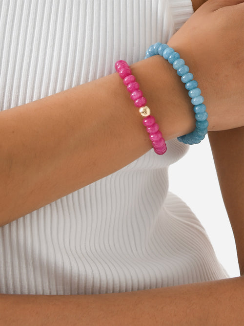 Alexa Leigh Fuchsia Opal Bracelet