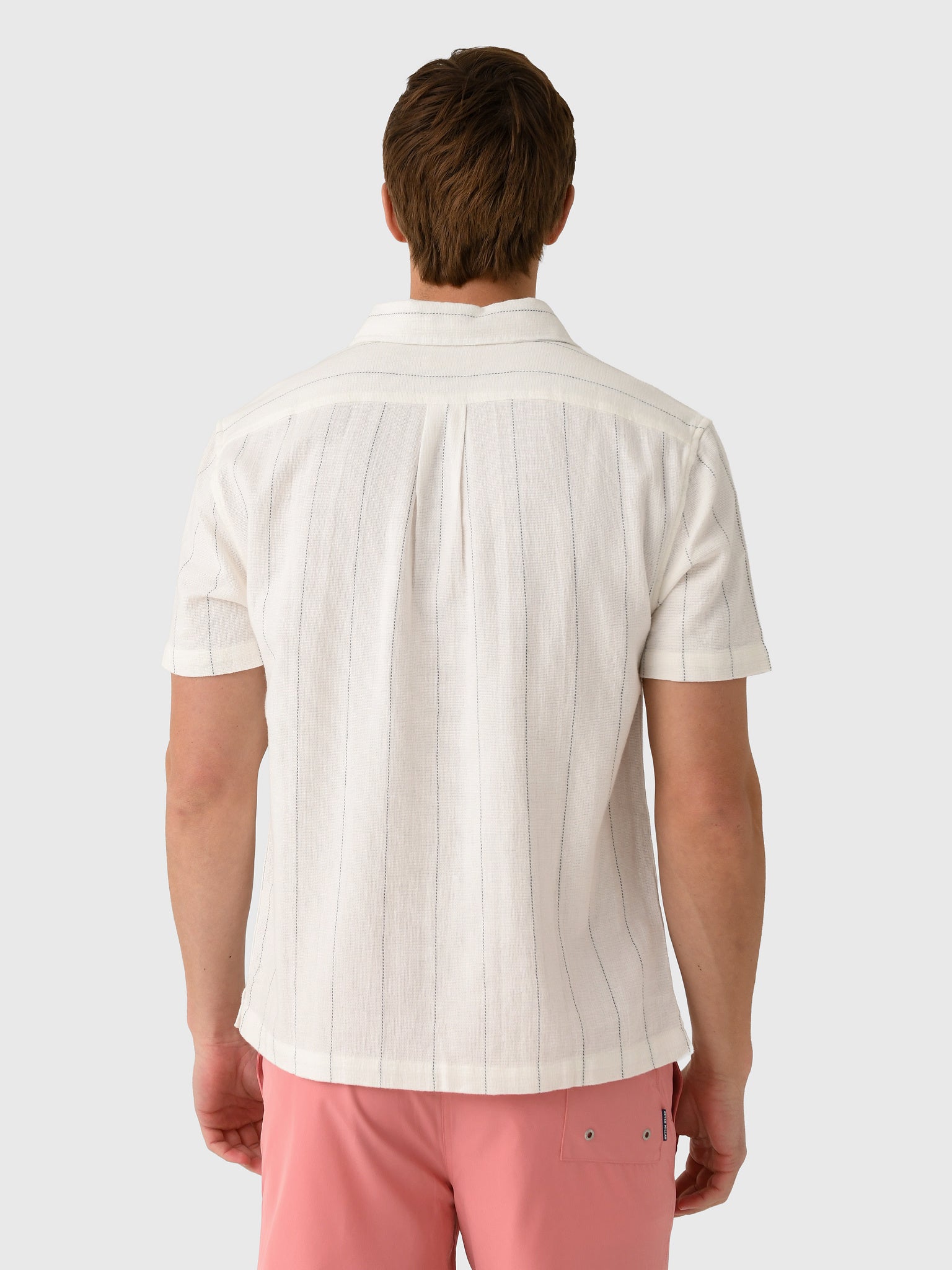 Fair Harbor Men's Oasis Textured Shirt - Saint Bernard