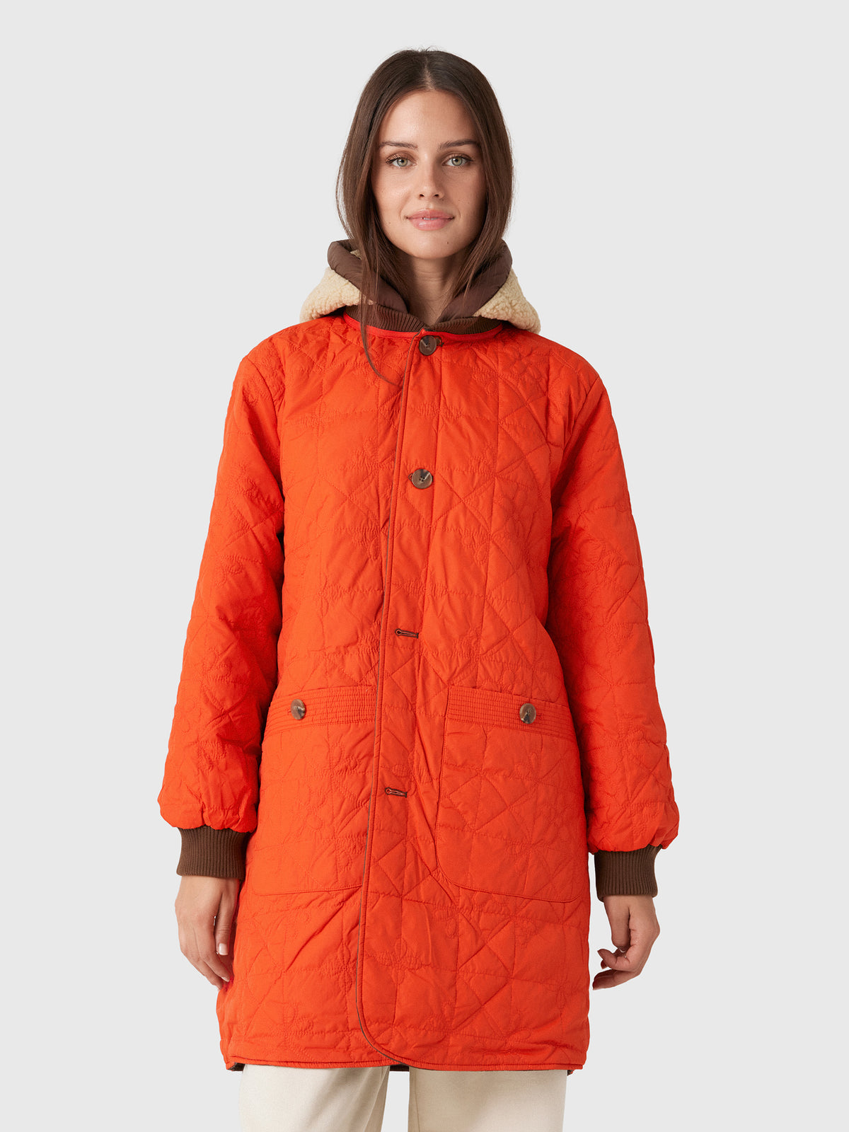 The Great Outdoors Women's The Reversible Sawyer Puffer Coat - Saint Bernard