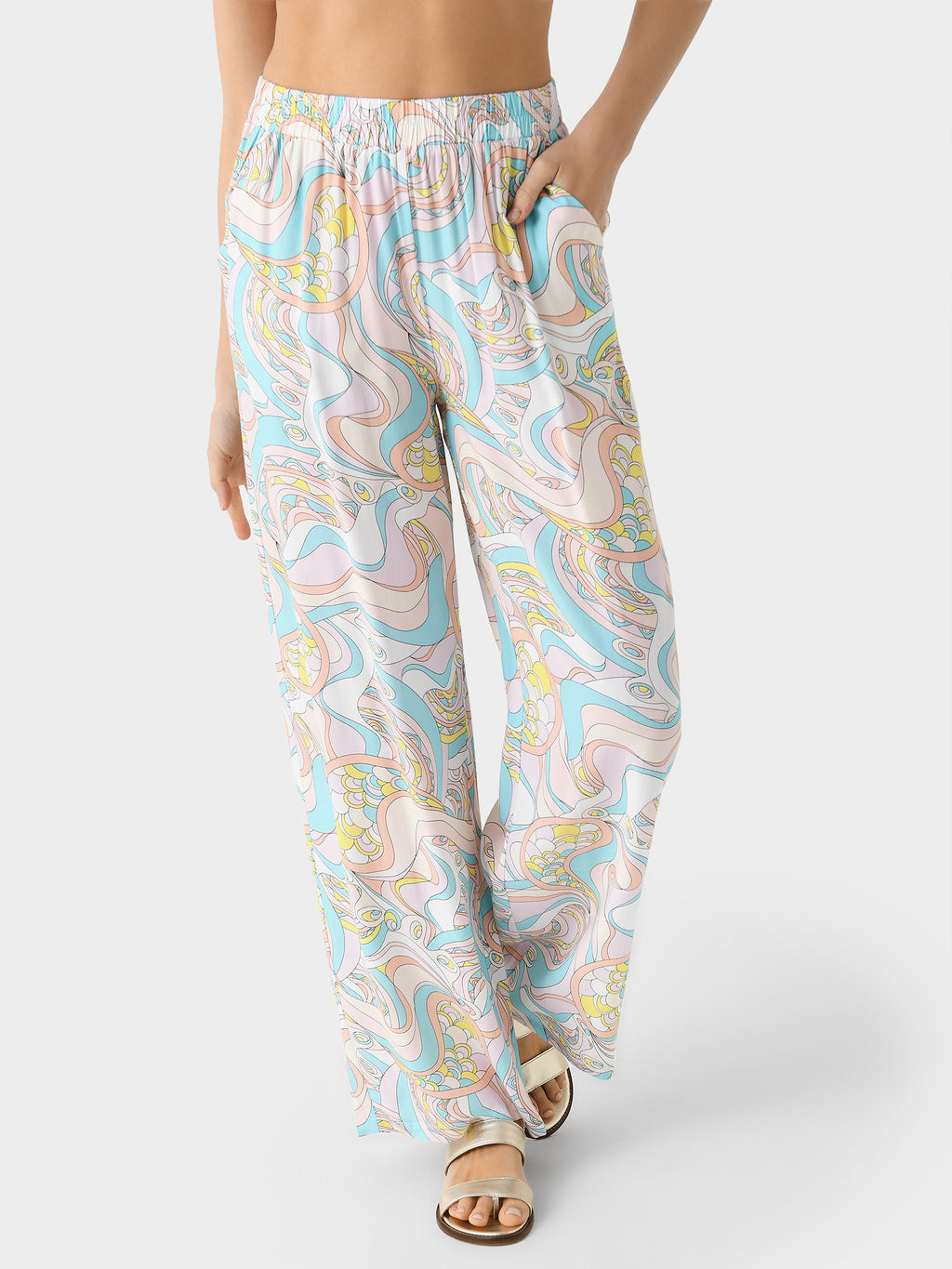 Melissa Odabash Women's Olivia Trouser - Saint Bernard