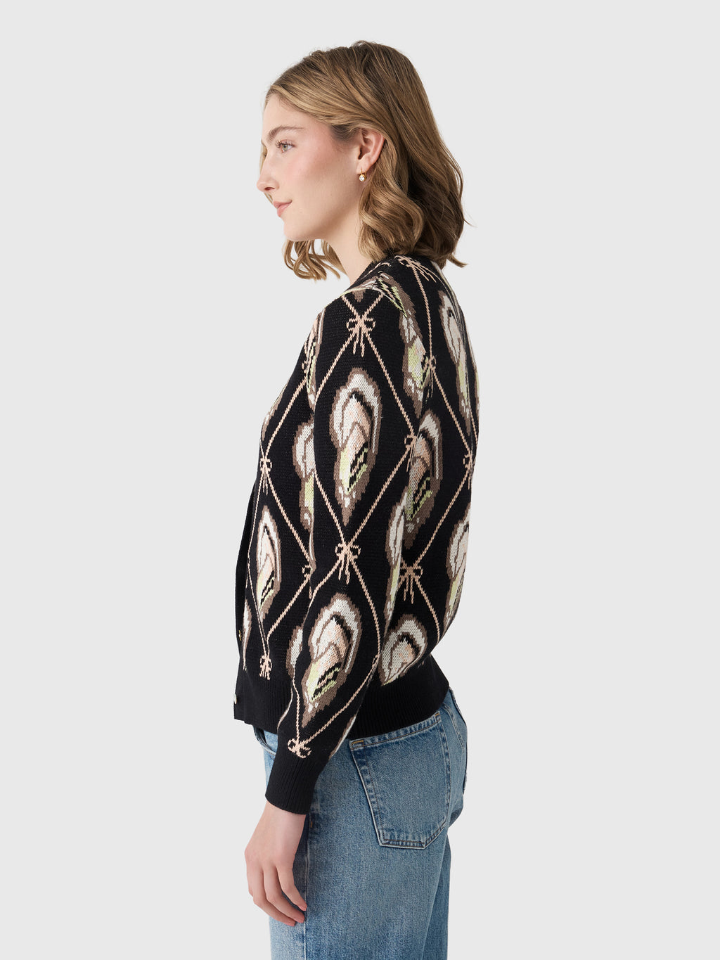 Lingua Franca Women's Margot Cardigan - Saint Bernard