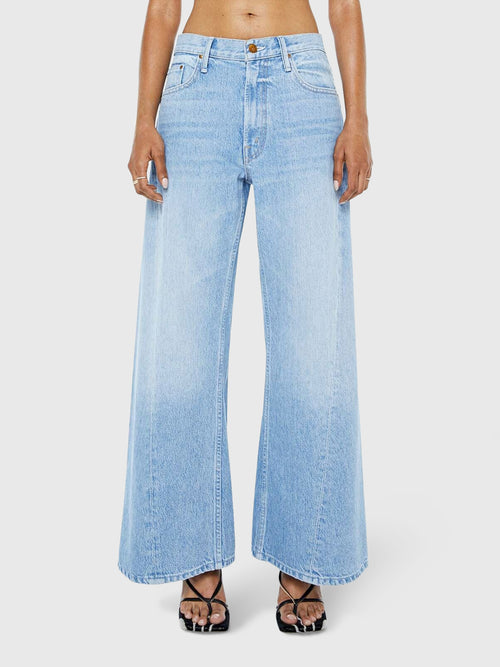 Mother Women's Petites The Lil' Lemon Twist Sneak Jean - Saint Bernard