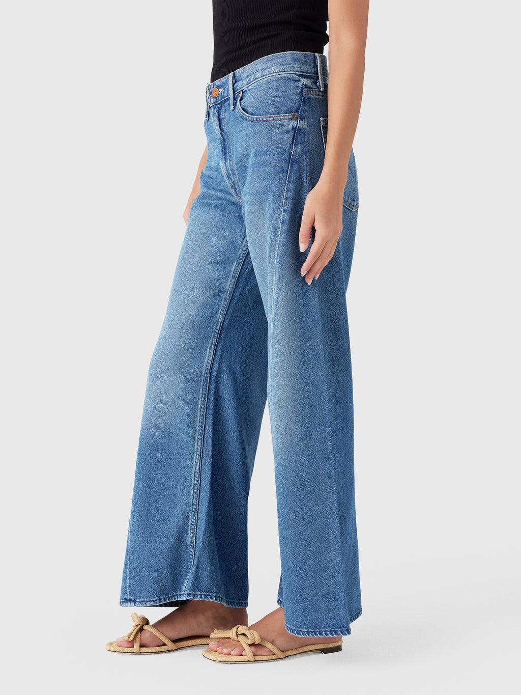 Mother Women's Petites The Lil' Lemon Twist Skimp Jean - Saint Bernard