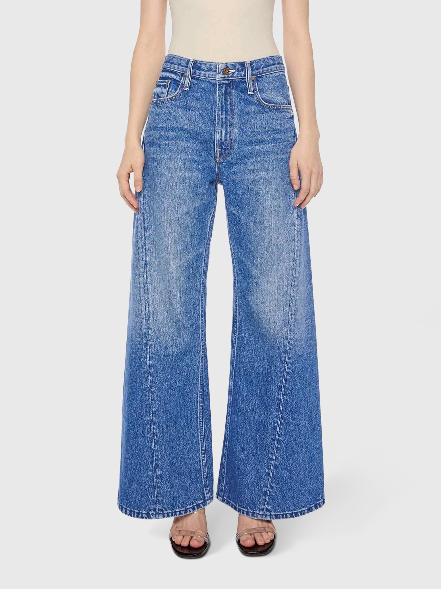 Mother Women's Petites The Lil' Lemon Twist Skimp Jean - Saint Bernard