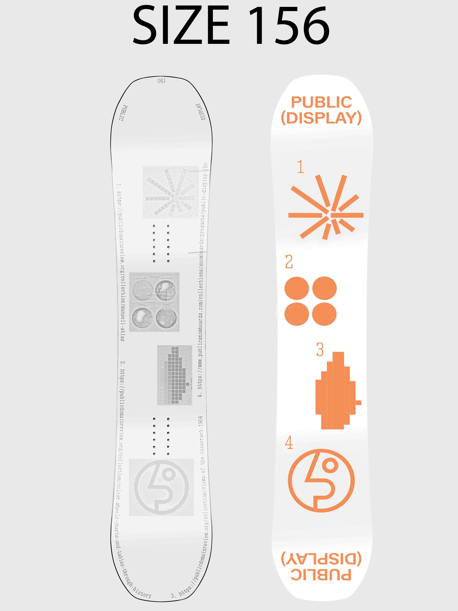 Public Snowboards Display Men's Snowboard 2025 - Saint Bernard