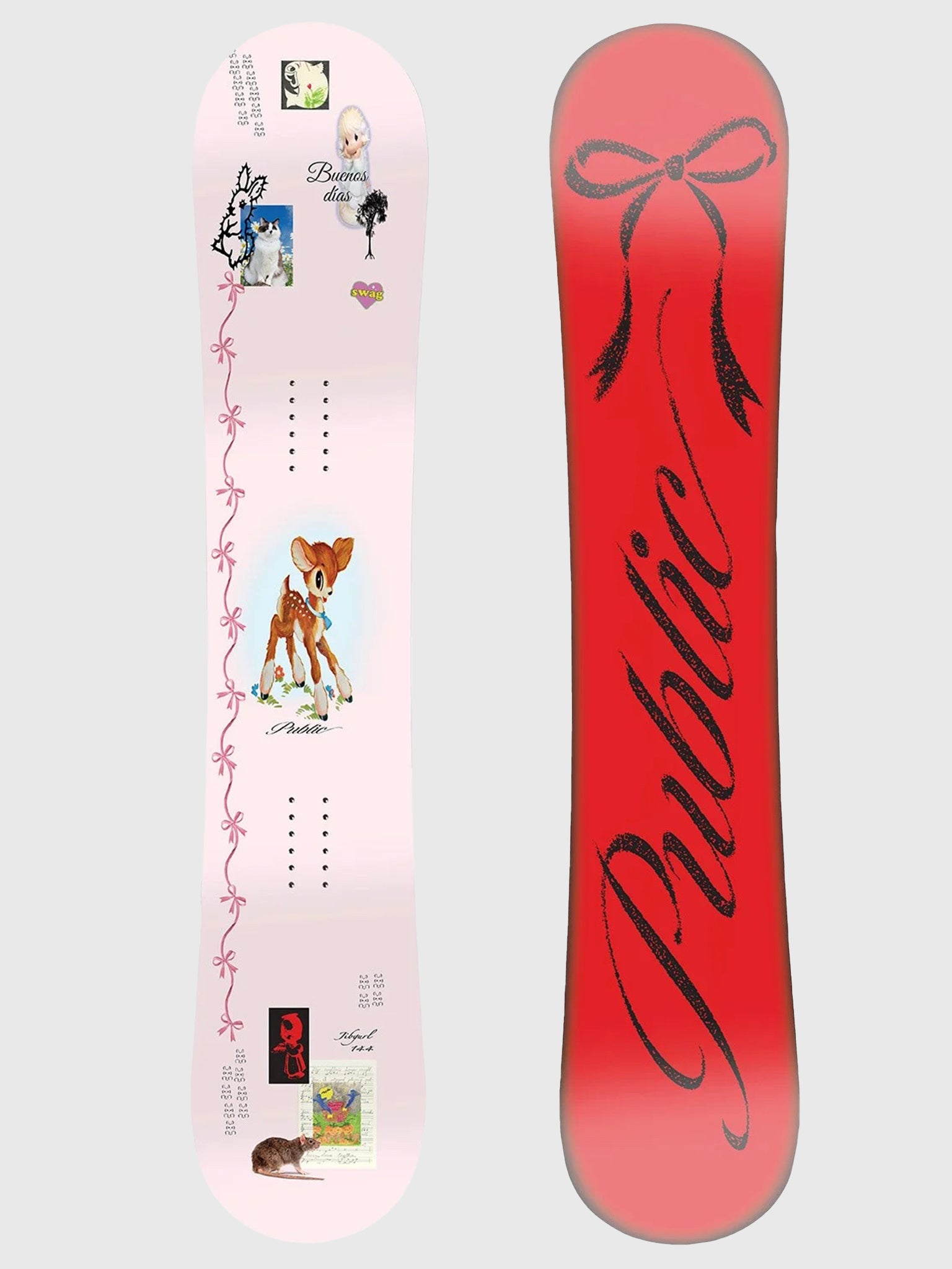 Public Snowboards Jibgurl Women's Snowboard 2025 - Saint Bernard