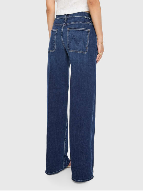 Mother Women's Petites The Lil' Patch Pocket Mid Rise Maven Sneak Jean