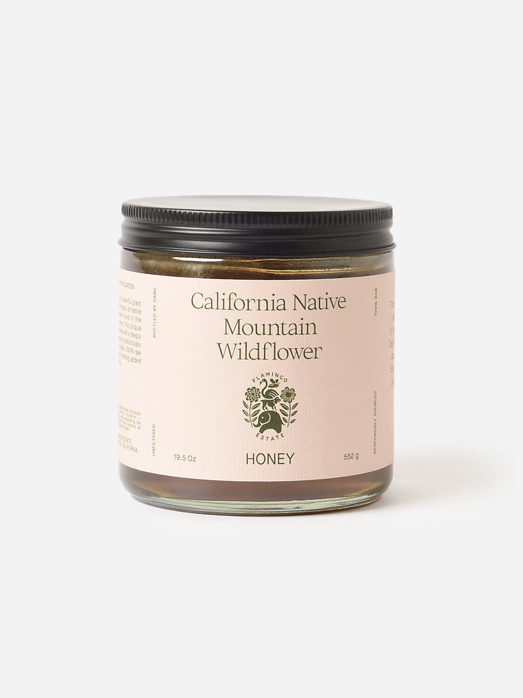 Flamingo Estate California Native Mountain Wildflower Honey - Saint Bernard