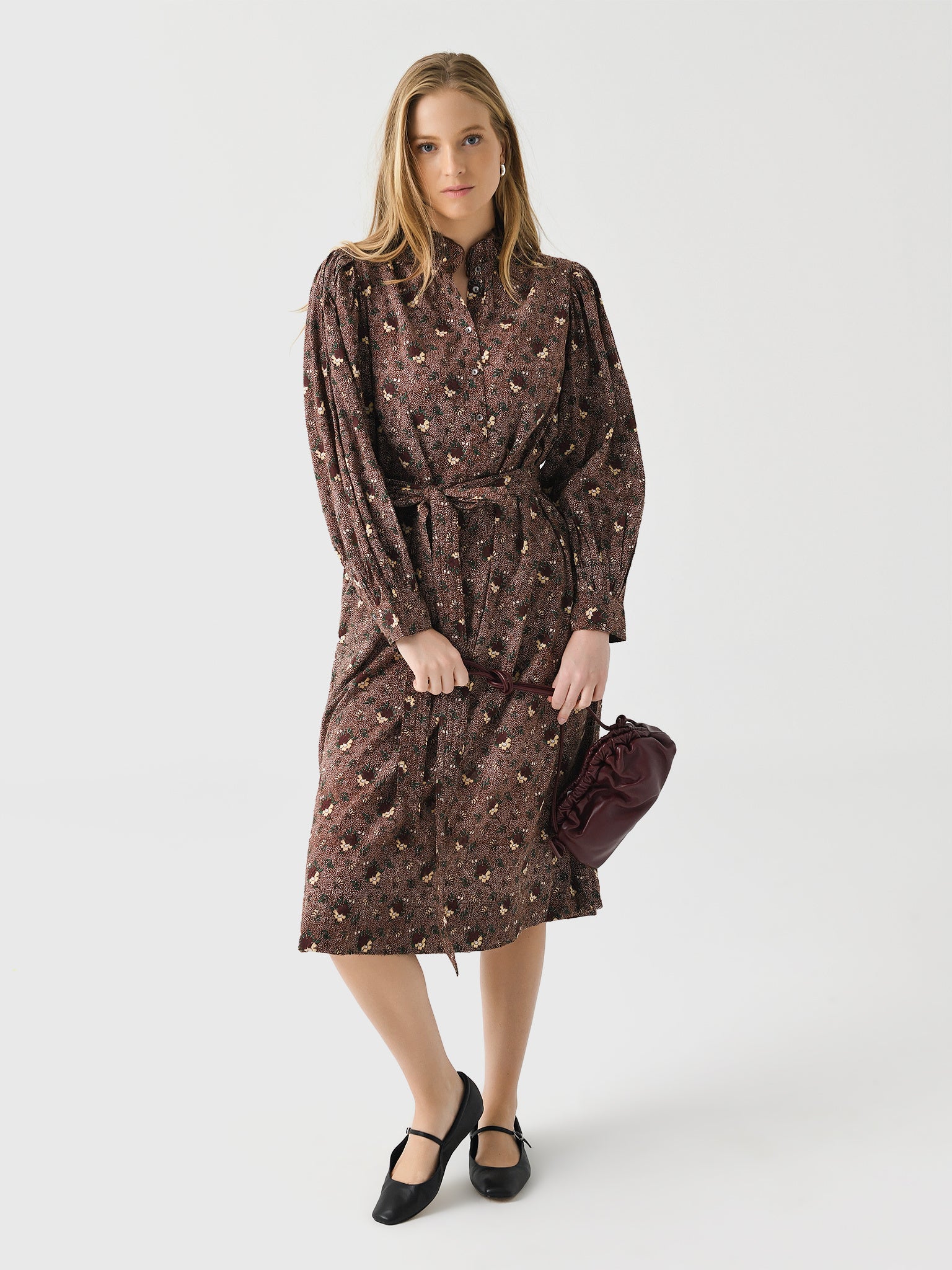 Antik Batik Women's Paddy Print Dress - Saint Bernard