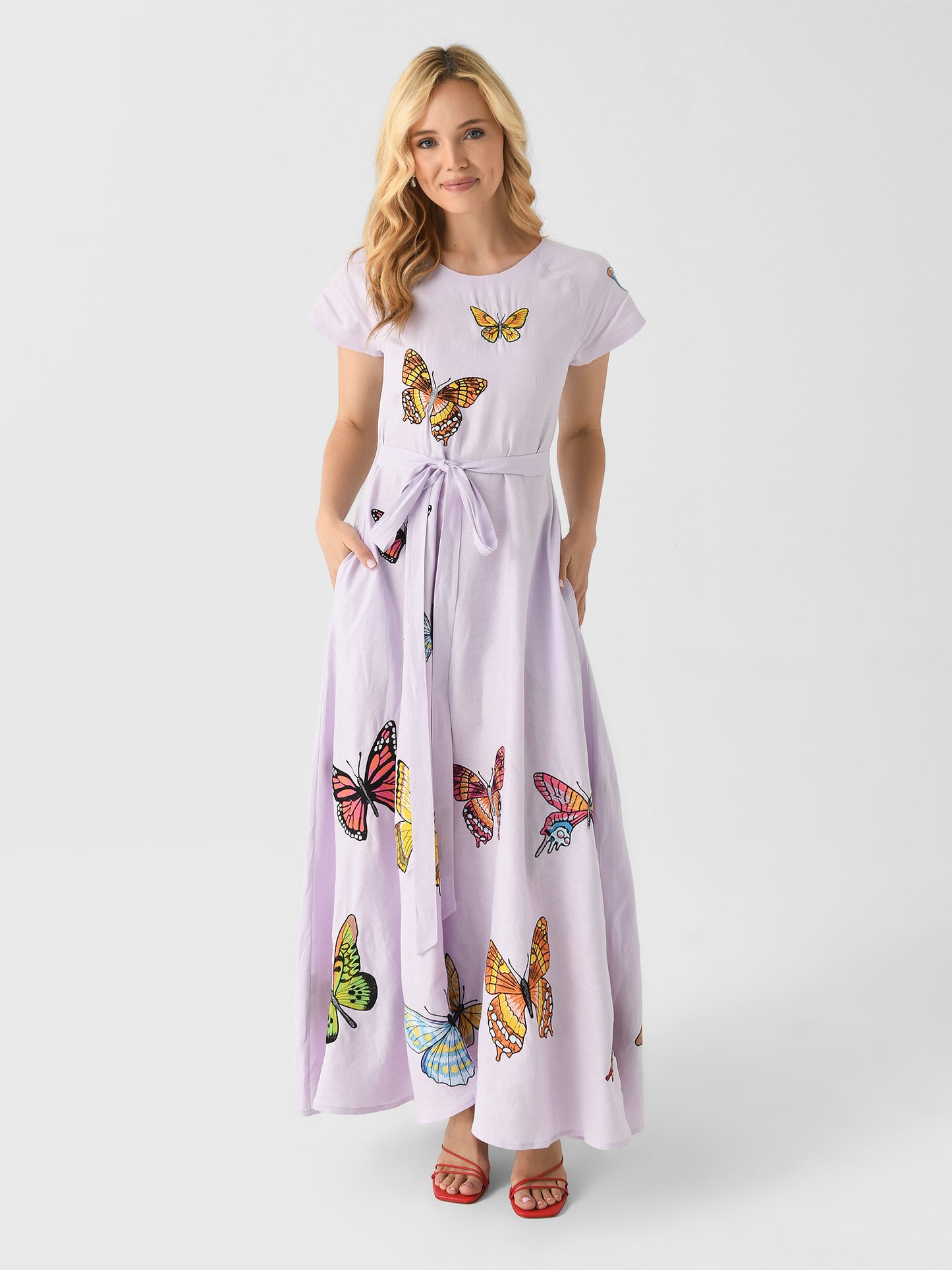 Fanm Mon Women's Papiyon Dress - Saint Bernard