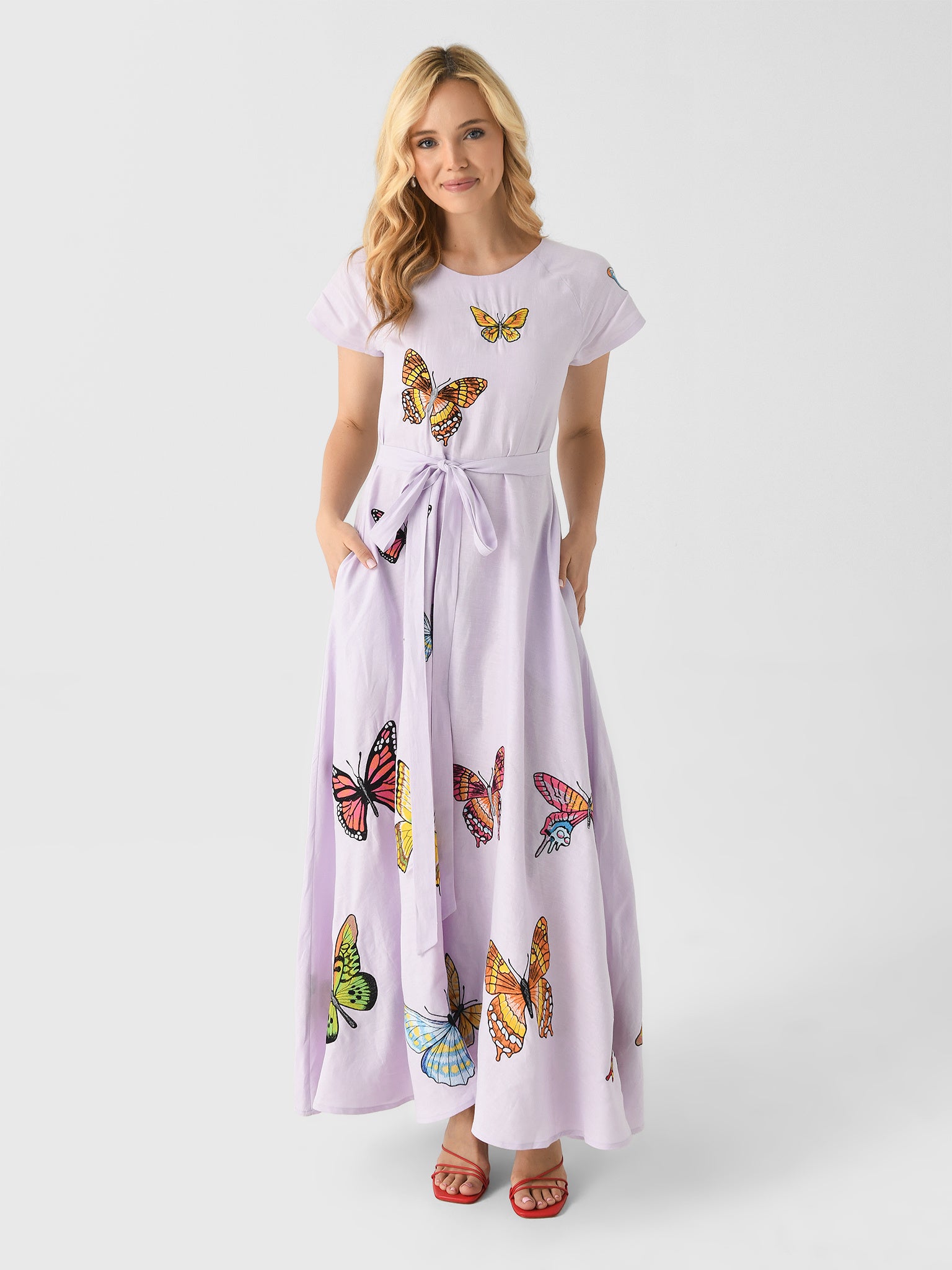 Fanm Mon Women's Papiyon Dress - Saint Bernard