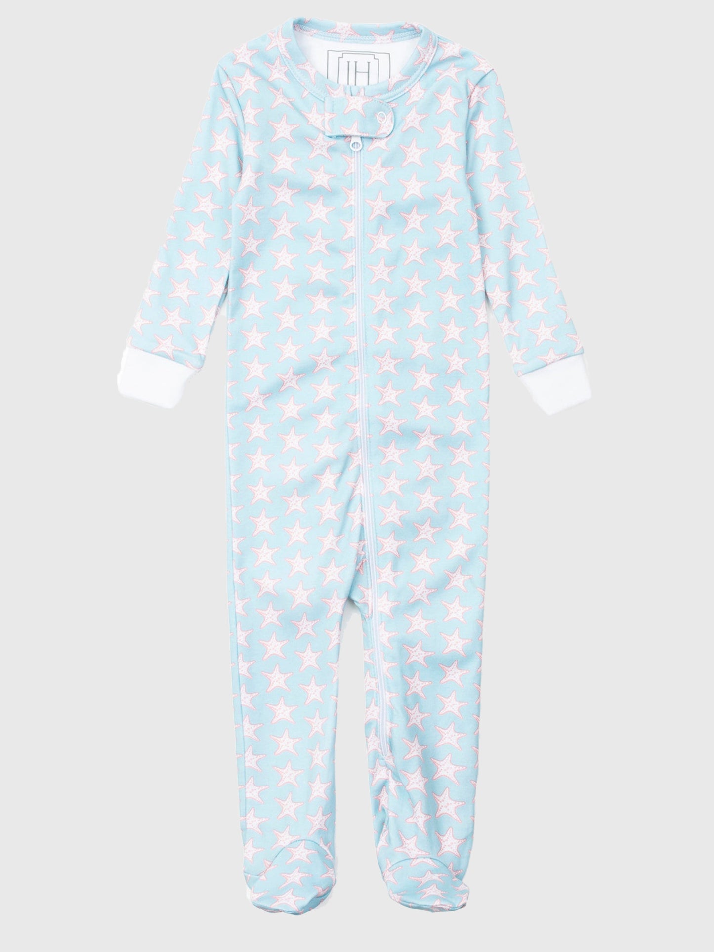 Lila And Hayes Baby Parker Zipper Pajama