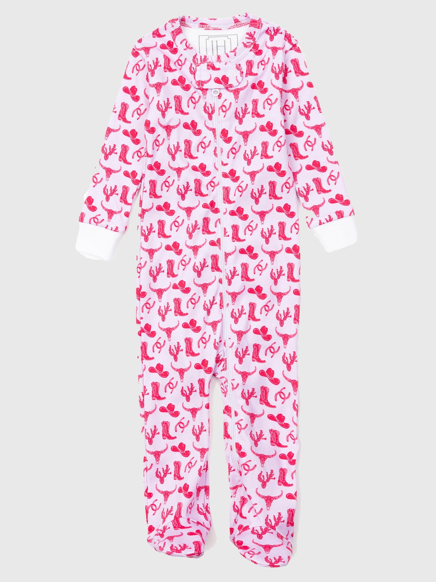 Lila And Hayes Baby Parker Zipper Pajama