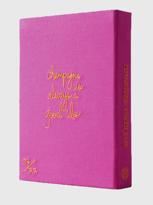 Olympia Le-Tan Champagne Problems Book Clutch