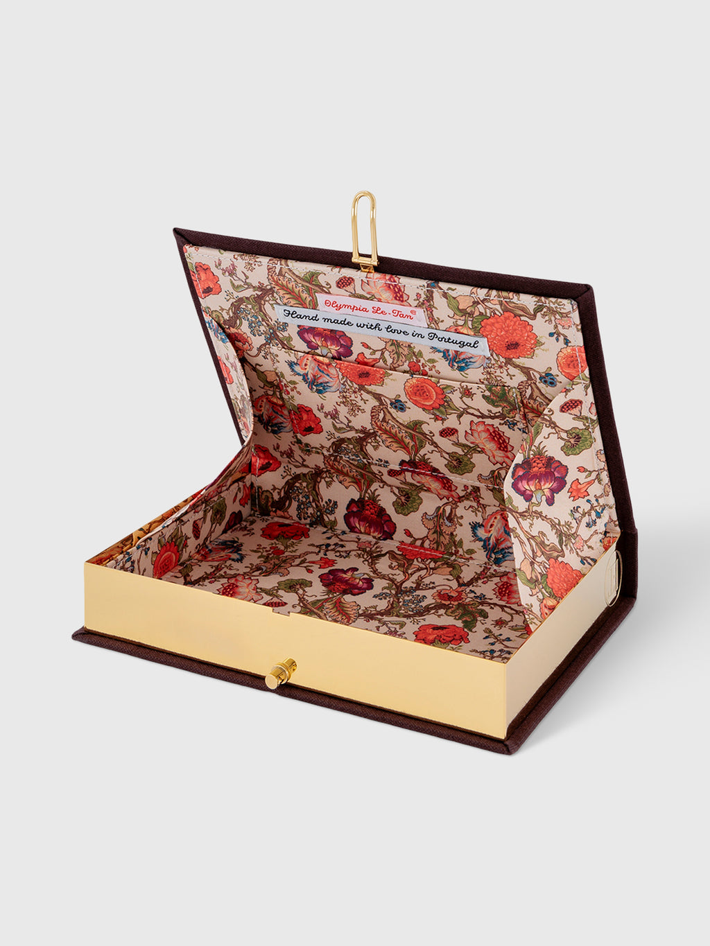 Olympia Le-Tan Let's Party Book Clutch - Saint Bernard