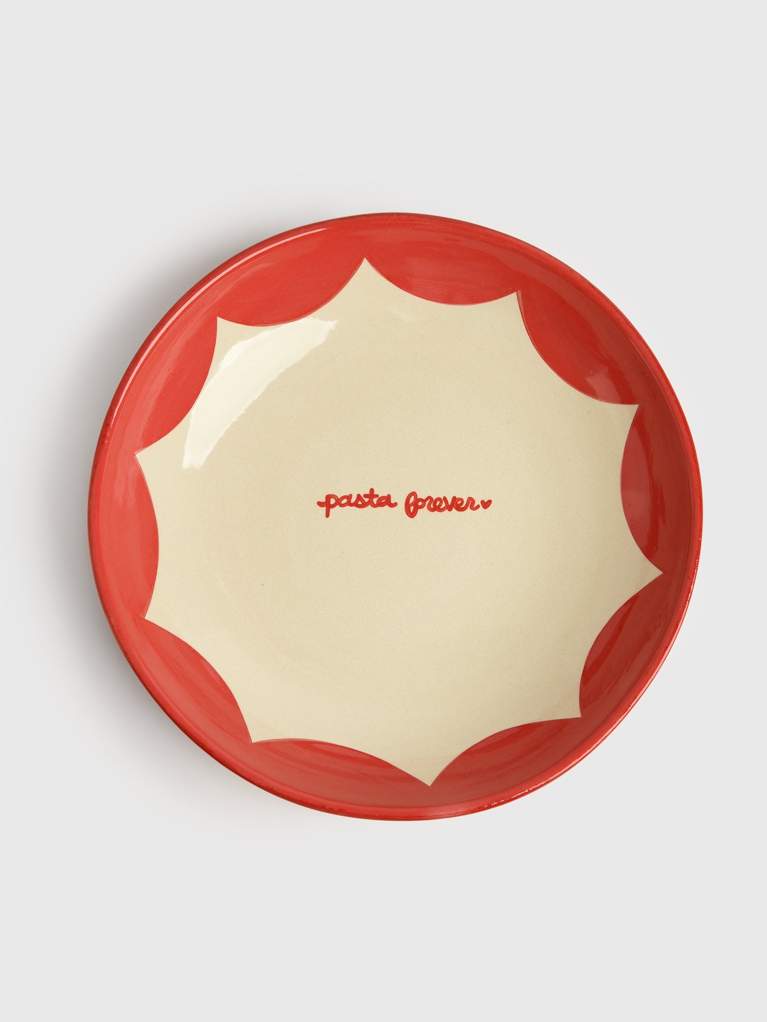 Caitlin Rounds Antiques Pasta Forever Bowl - Saint Bernard