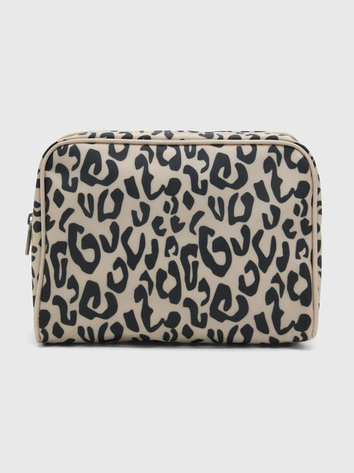 Weezie Medium Patterned Toiletry Bag - Saint Bernard
