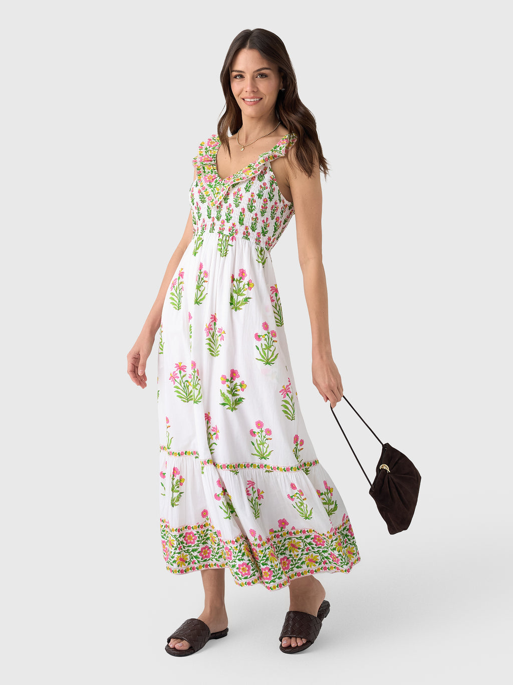 Pink City Prints Women's Paxos Dress