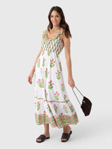 Pink City Prints Women's Paxos Dress - Saint Bernard