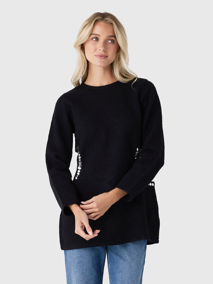 Chan Luu Women's Rib Cage Sweater