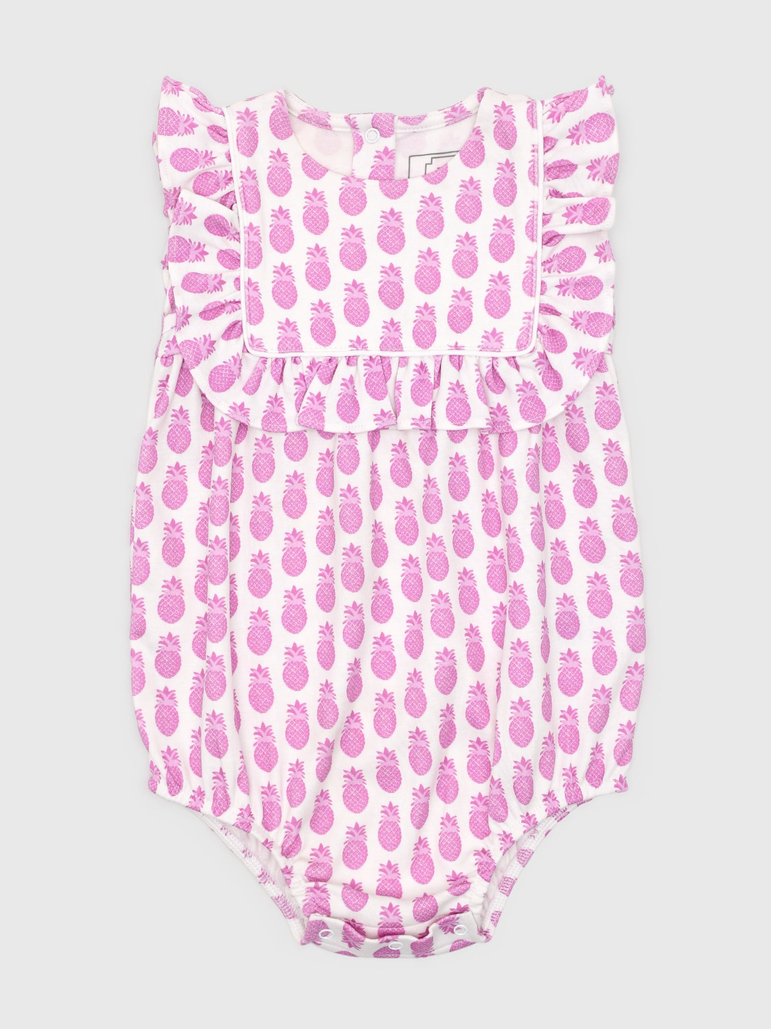 Lila And Hayes Baby Girls' Pearl Bubble - Saint Bernard